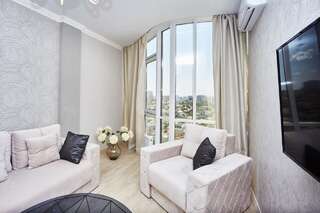 Апартаменты Arcadia Promenade Grand Apartments Одесса Люкс с кроватью размера "king-size" и джакузи-7